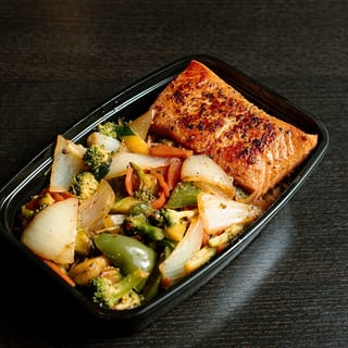 Hibachi Salmon